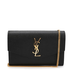 Saint Laurent Unisex Uptown Shoulder Bag in Red