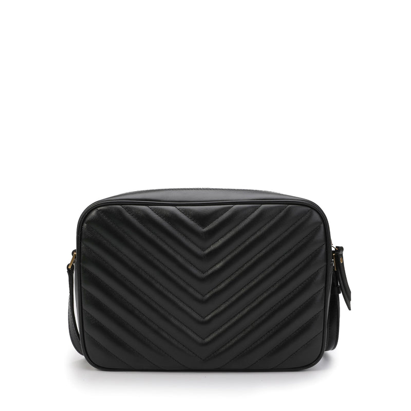 Saint Laurent Small Lou Cross Body Bag | Designer code: 612544DV707 | Luxury Fashion Eshop | Lamode.com.hk