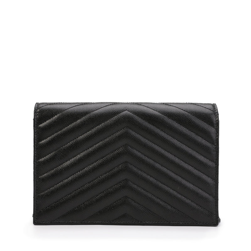 Saint Laurent Monogram Chain Wallet | Designer code: 393953BOW08 | Luxury Fashion Eshop | Lamode.com.hk