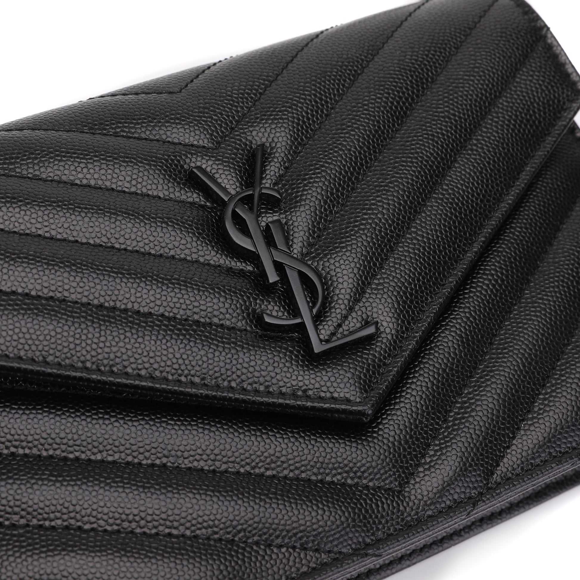 Saint Laurent Monogram Chain Wallet | Designer code: 393953BOW08 | Luxury Fashion Eshop | Lamode.com.hk