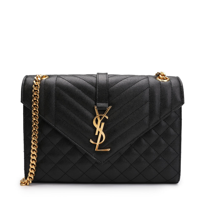 Saint Laurent Cassandra Quilted Shoulder Bag | Designer code: 600185BOW91 | Luxury Fashion Eshop | Lamode.com.hk