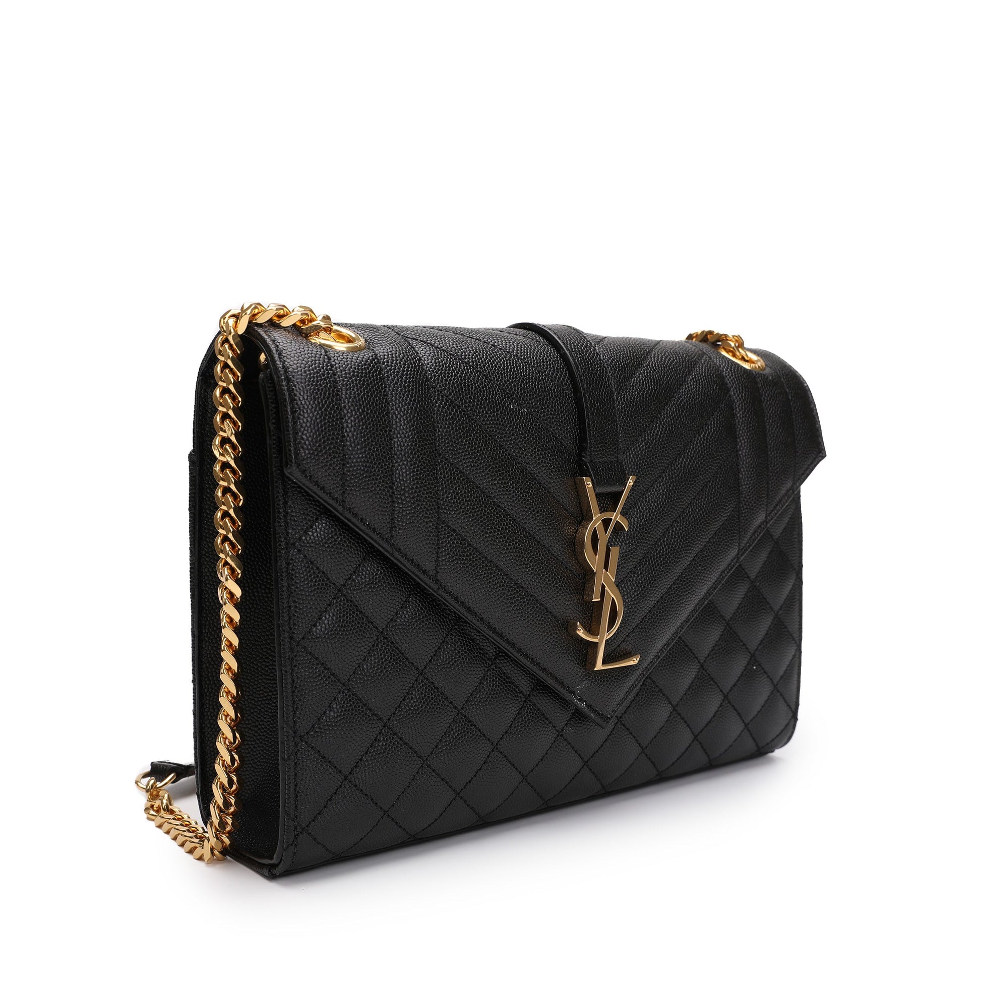 Saint Laurent Cassandra Quilted Shoulder Bag | Designer code: 600185BOW91 | Luxury Fashion Eshop | Lamode.com.hk