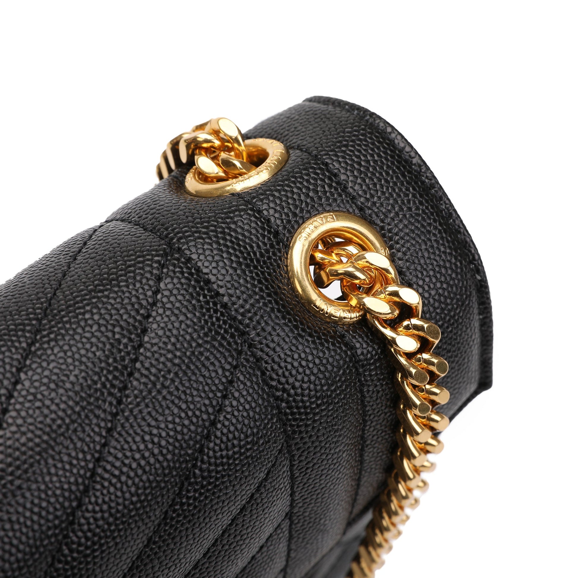 Saint Laurent Cassandra Quilted Shoulder Bag | Designer code: 600185BOW91 | Luxury Fashion Eshop | Lamode.com.hk
