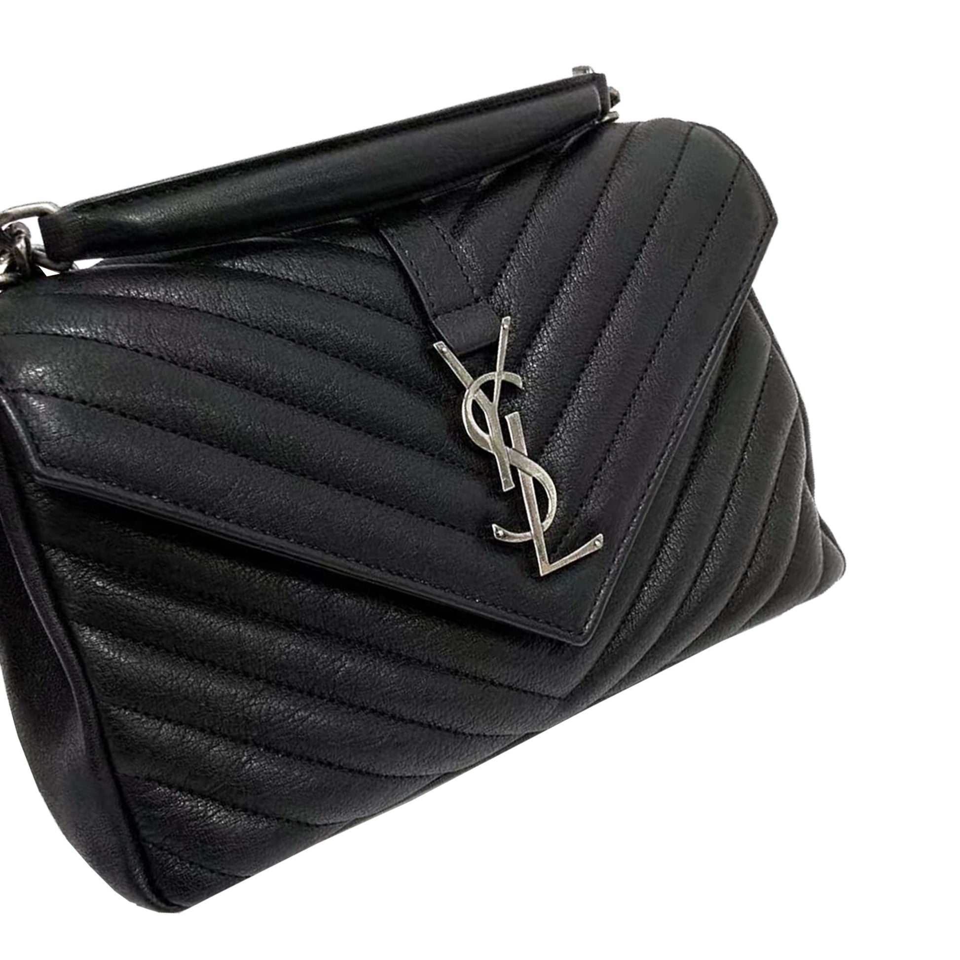 Saint Laurent Medium College Shoulder Bag | Designer code: 600279BRM04 | Luxury Fashion Eshop | Lamode.com.hk