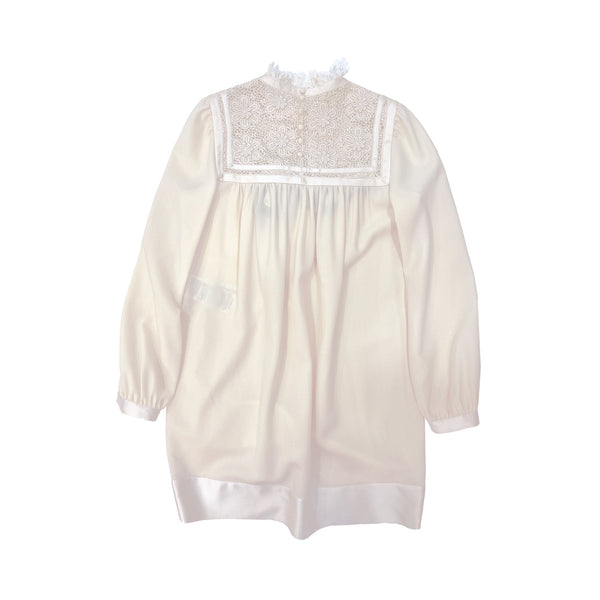 Saint Laurent Lace Wool Mini Dress | Designer code: 665112Y3D04 | Luxury Fashion Eshop | Lamode.com.hk
