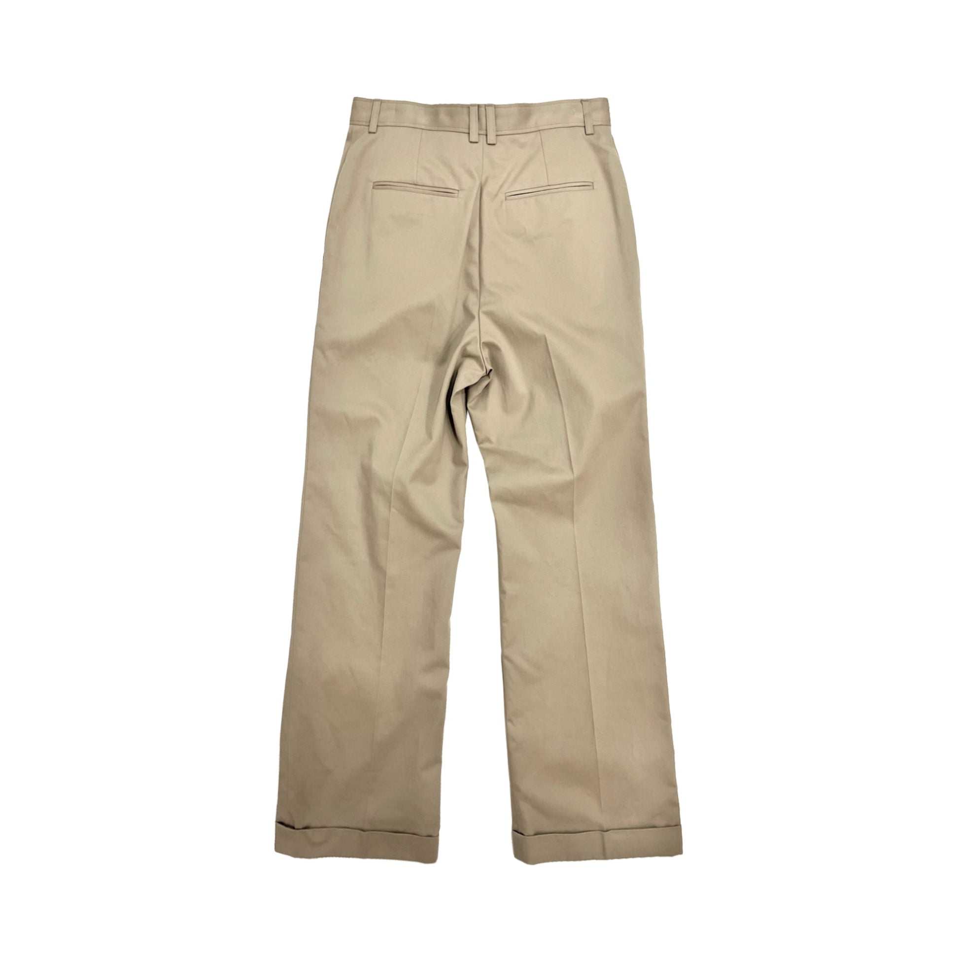 Saint Laurent Lace Up Straight Leg Trousers | Designer code: 651582Y3A41 | Luxury Fashion Eshop | Lamode.com.hk