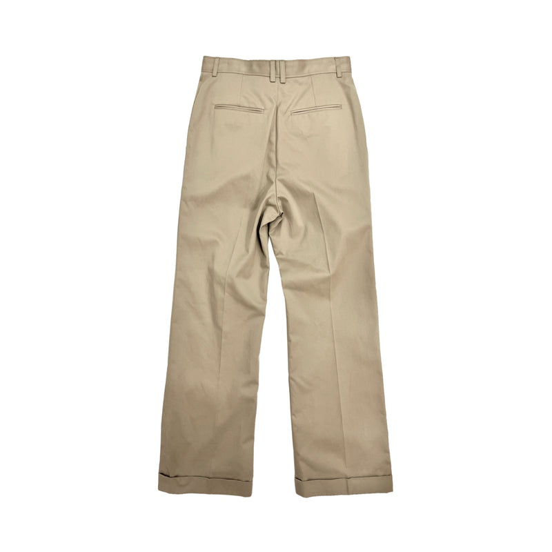 Saint Laurent Lace Up Straight Leg Trousers | Designer code: 651582Y3A41 | Luxury Fashion Eshop | Lamode.com.hk