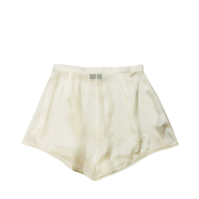 Saint Laurent High Waisted Drawstring Shorts | Designer code: 656804Y720W | Luxury Fashion Eshop | Lamode.com.hk
