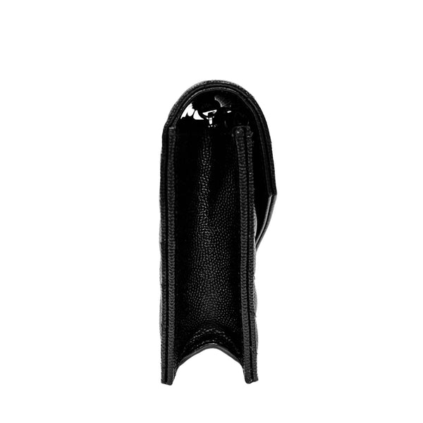 Saint Laurent Quilted Logo Plaque Shoulder Bag | Designer code: 695108BOW02 | Luxury Fashion Eshop | Lamode.com.hk
