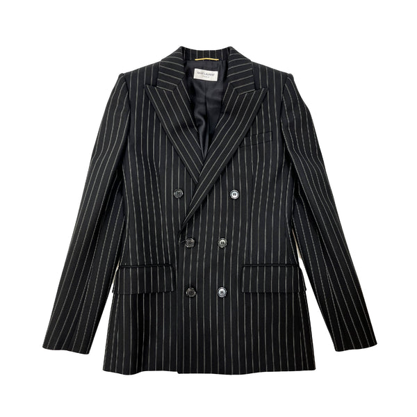 Saint Laurent Double Breasted Blazer | Designer code: 686136Y3D17 | Luxury Fashion Eshop | Lamode.com.hk