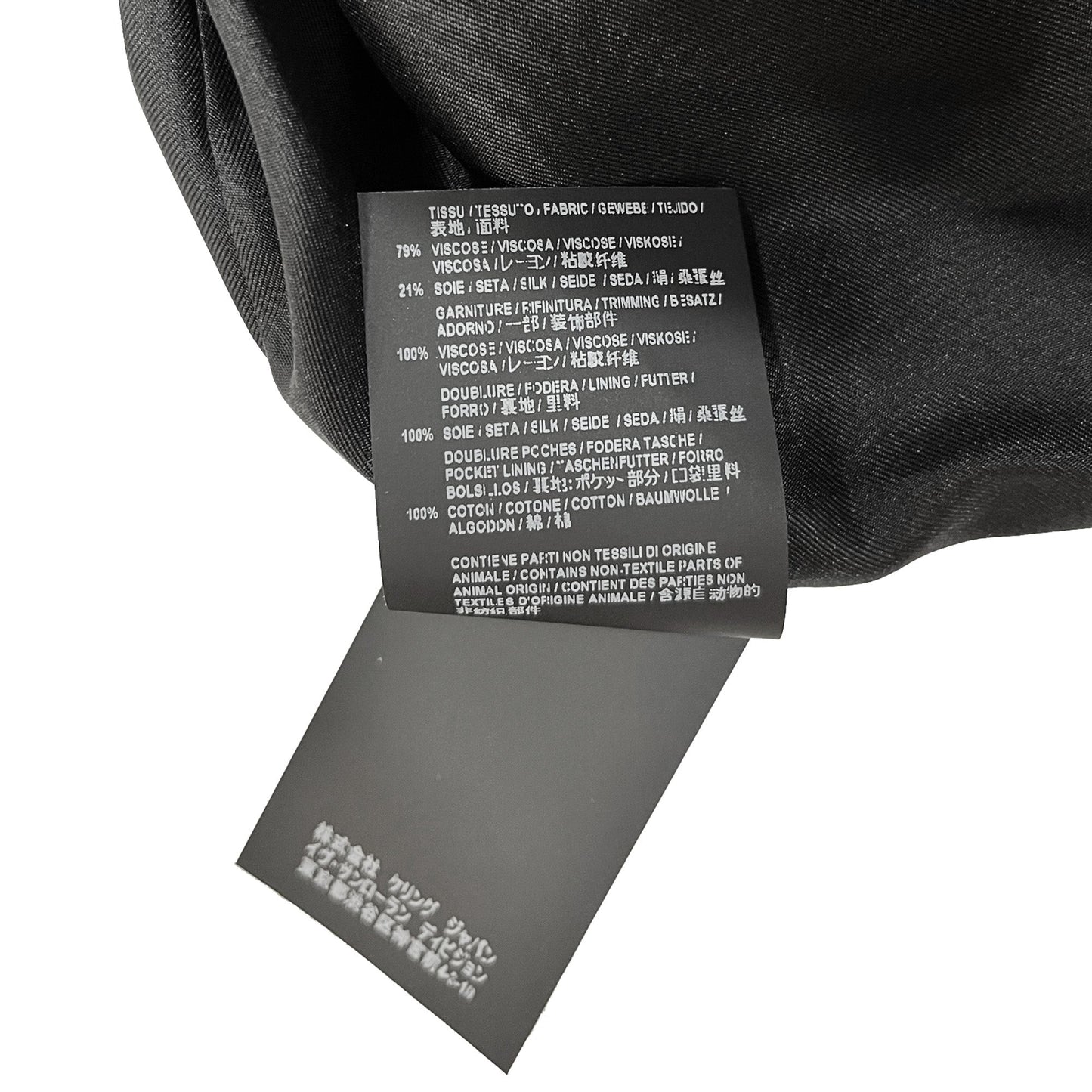 Saint Laurent Silk Blend Pant | Designer code: 531581Y099T | Luxury Fashion Eshop | Lamode.com.hk