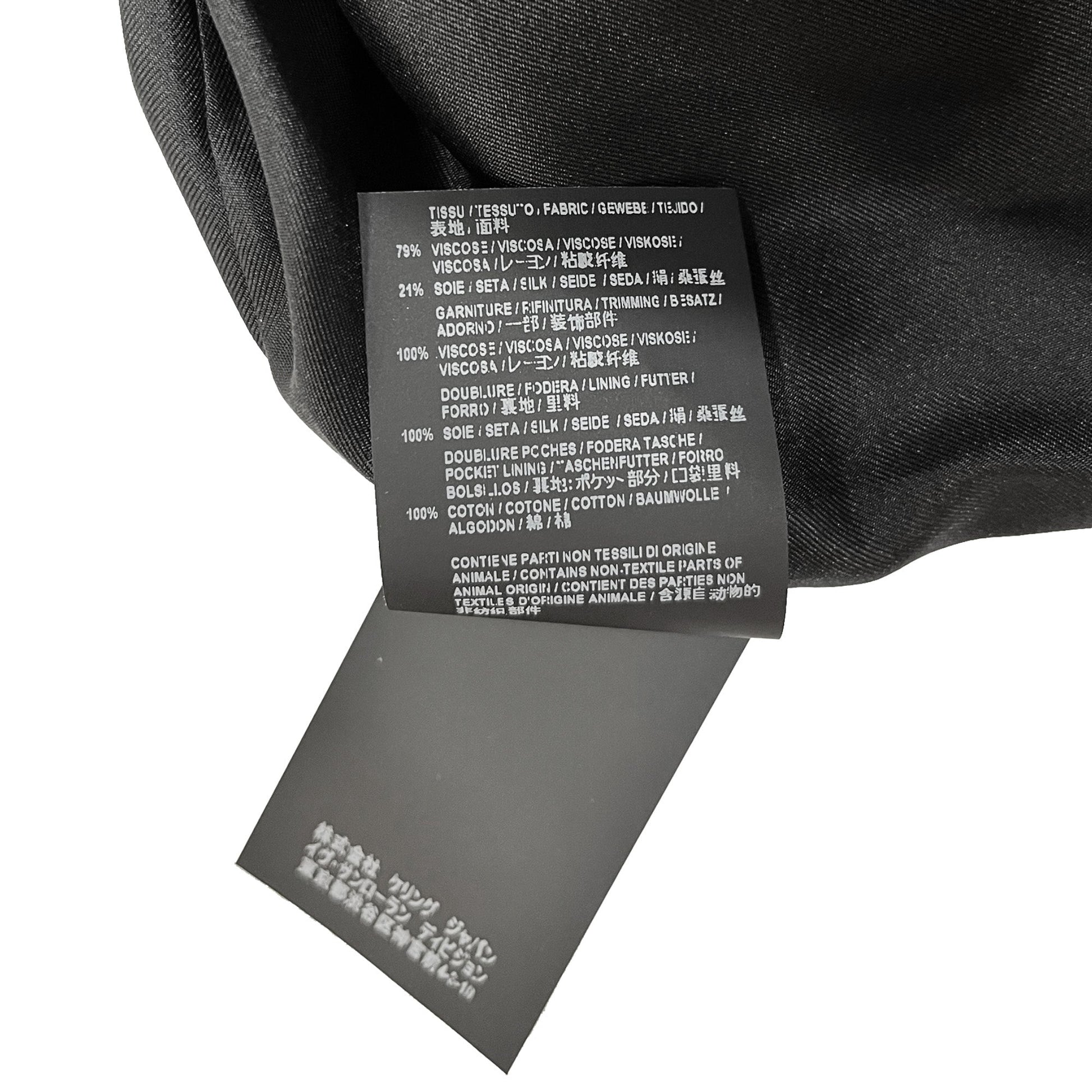 Saint Laurent Silk Blend Pant | Designer code: 531581Y099T | Luxury Fashion Eshop | Lamode.com.hk