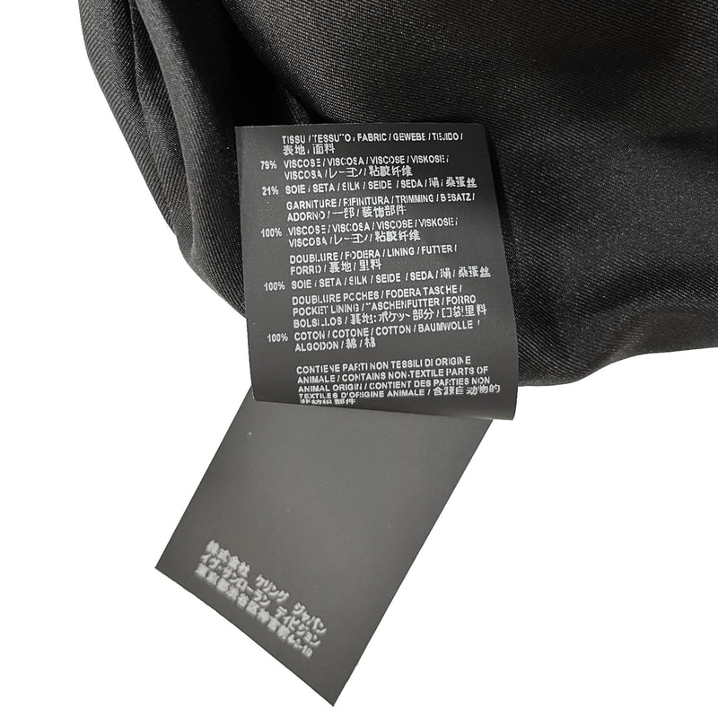 Saint Laurent Silk Blend Pant | Designer code: 531581Y099T | Luxury Fashion Eshop | Lamode.com.hk