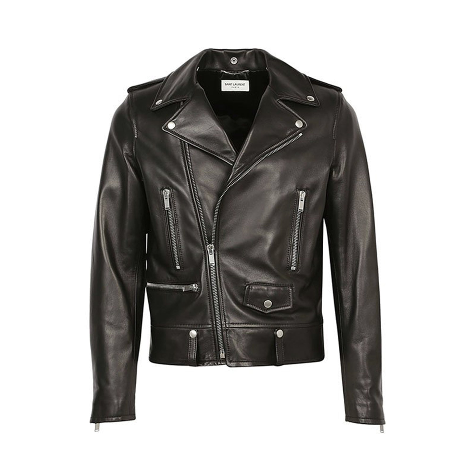 ✨極美品✨サンローラン CLASSIC MOTORCYCLE JACKET 48 SAINT LAURENT - Motorcycle jacket | Leam Roma - Luxury