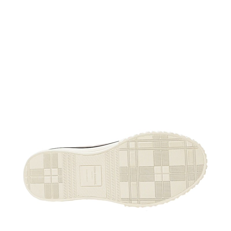 Thom Browne Canvas Knit Cuff Collegiate High Top | Designer code: FFD118A01588 | Luxury Fashion Eshop | Lamode.com.hk