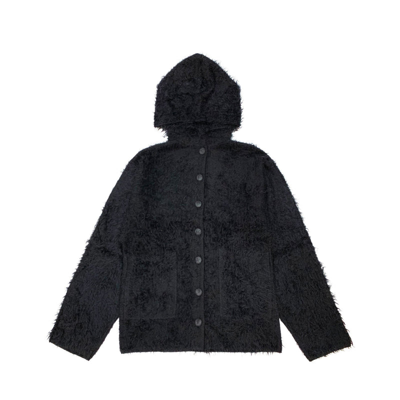 Balenciaga Brushed Wool Hooded Cardigan | Designer code: 719001T1657 | Luxury Fashion Eshop | Lamode.com.hk