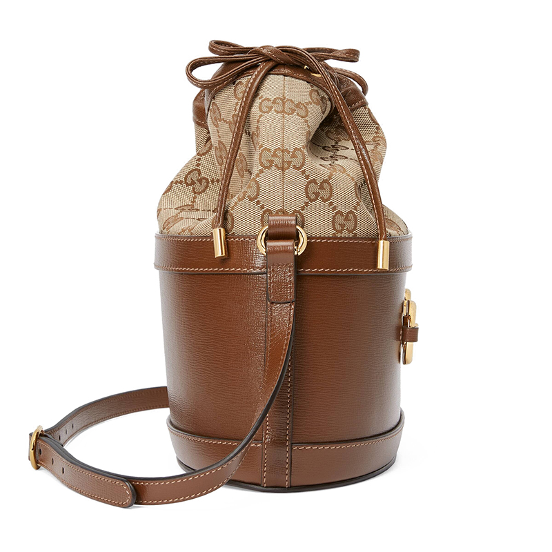 Gucci Horsebit 1955 Bucket Bag | Designer code: 6021181DBUG | Luxury Fashion Eshop | Lamode.com.hk