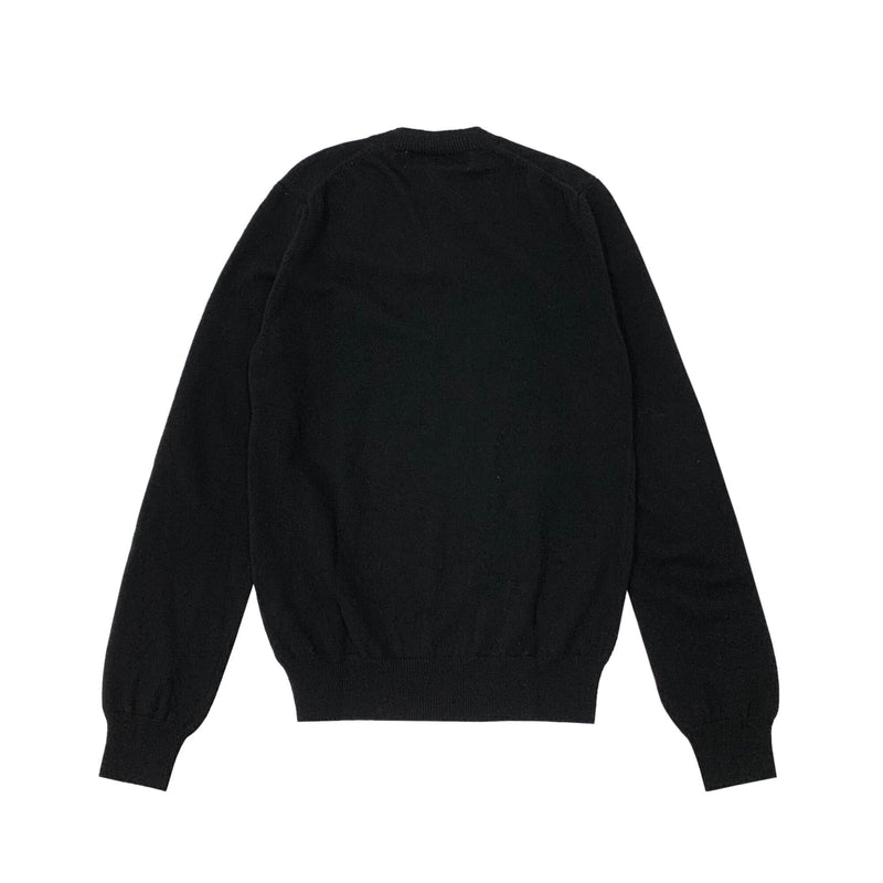 Comme Des Garcons Play Heart Patch Sweater | Designer code: P1N017 | Luxury Fashion Eshop | Mia-Maia.com